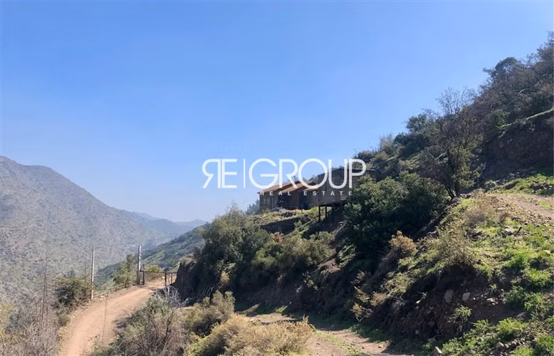Refugio de montaña en Lo Barnechea, 1.6 há con vistas