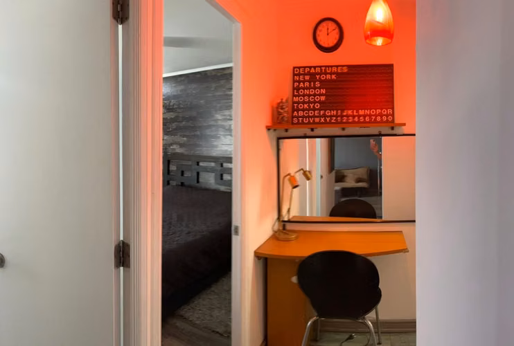 Departamento 2D+1B+ home office, 4 cuadras metro M