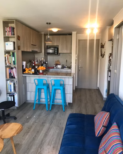 Se Vende departamento de 1 dormitorio y 1 baño con terraza