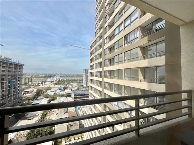 1 Dorm. en suite, con Terraza. Vista al norte. Cerrillos