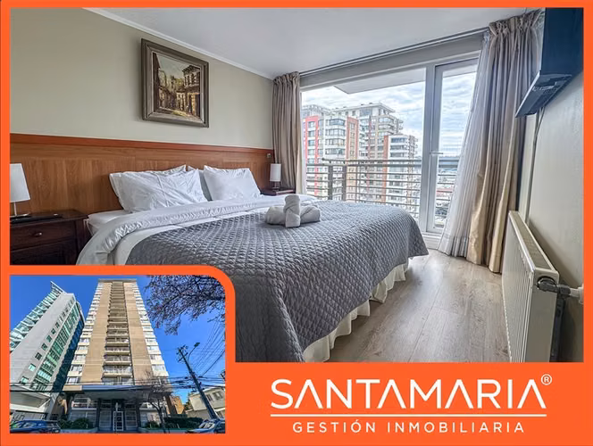 Venta de Dpto. 1 dorm. en Orompello, Concepción centro