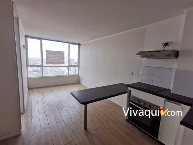 Departamento en venta de 1 dorm. en Estación Central