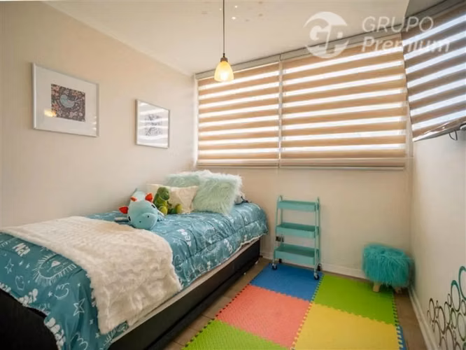 Amplio departamento con VISTA AL MAR de 3D2B en concon