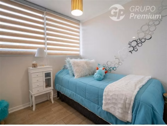 Amplio departamento con VISTA AL MAR de 3D2B en concon