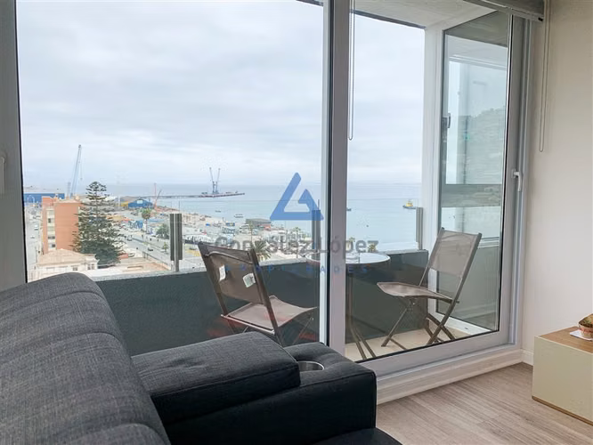 Arriendo Centro de Coquimbo: Depto Amoblado con Vista al mar