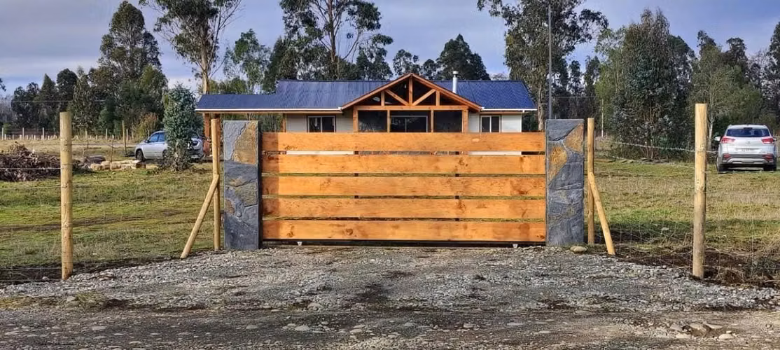 Parcela con CASA NUEVA  Pitrufquén-Villarrica