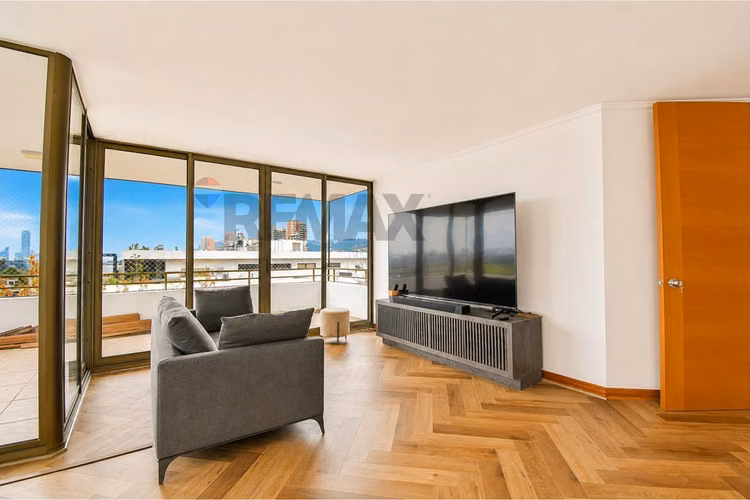 Moderno depto 3d + servicio | nueva costanera