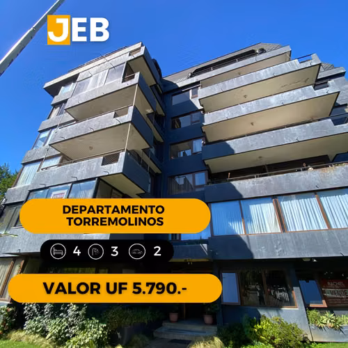 DEPTO TORREMOLINOS   4D 3B  NORPONIENTE  2 ESTACIONAMIENTOS - Imagen 2