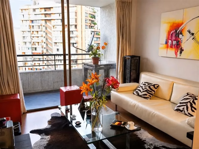 Departamento en arriendo de 1 dorm. en Las Condes