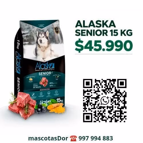 Alaska Senior 15kg