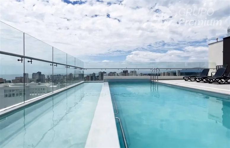 Departamento en venta vista al mar en Reñaca 2d 2b 1e 1b