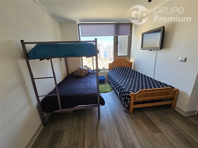 Departamento en venta vista al mar en Reñaca 2d 2b 1e 1b