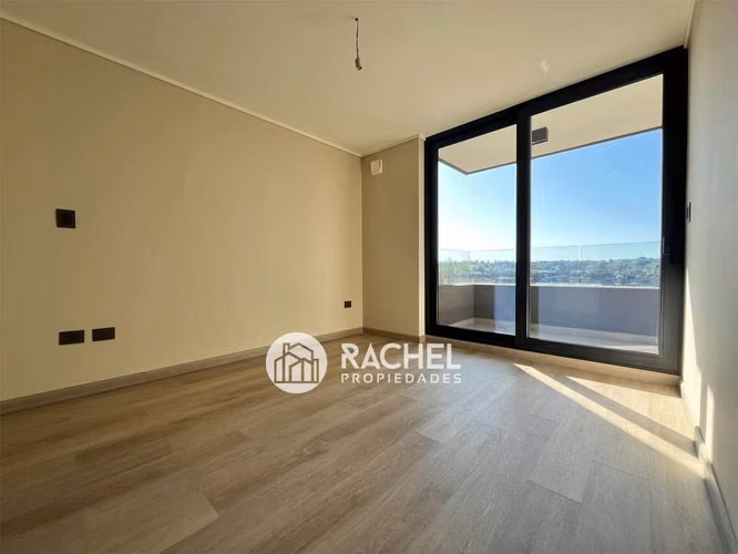 SE ARRIENDA SOLEADO DEPTO 1D MODERNO CONDOMINIO PONTEVEDRA- Portal de la Frontera