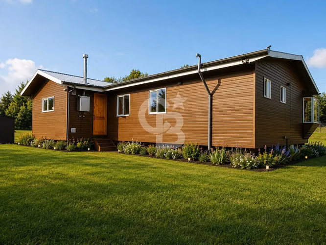 Casa nueva con bosque nativo y conectividad en Polincay