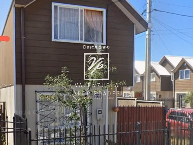 Sector Labranza Cómoda Casa 2 Dormitorios con Estacionamiento y Patio