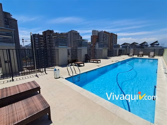 Departamento en venta de 2 dorm. en Santiago
