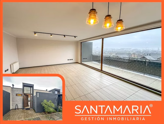Casa en arriendo de 3 dorm. en Lomas San Andrés, Concepción.