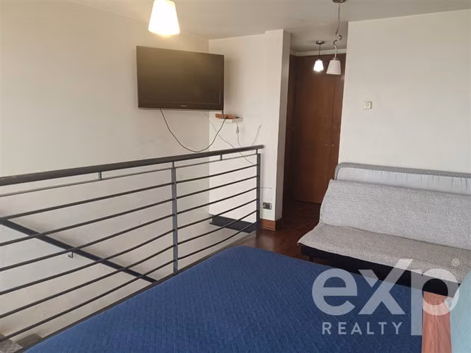 Departamento en venta de 1 dorm1 baño, Dúplex en Providencia