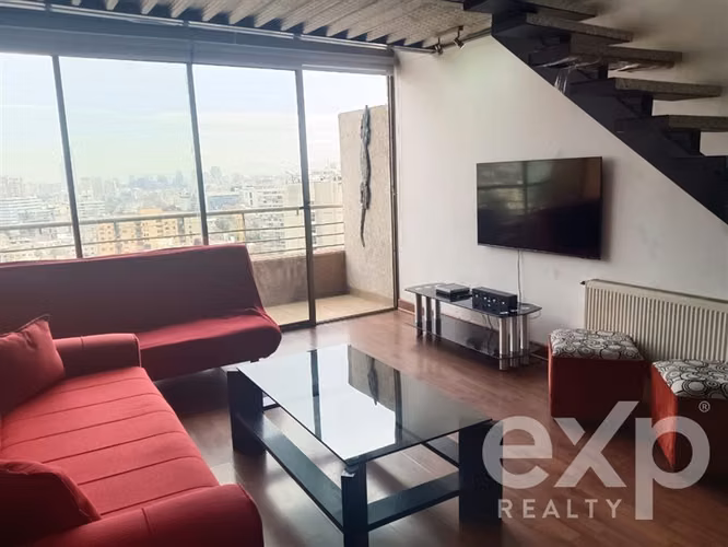 Departamento en venta de 1 dorm1 baño, Dúplex en Providencia