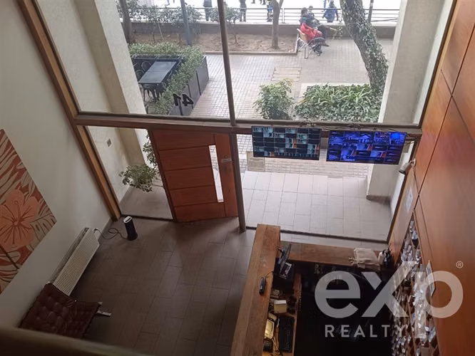 Departamento en venta de 1 dorm1 baño, Dúplex en Providencia
