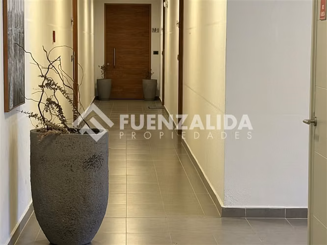 Departamento 1D1B en Condominio al lado del Colegio Alemán