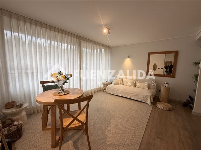 Departamento 1D1B en Condominio al lado del Colegio Alemán