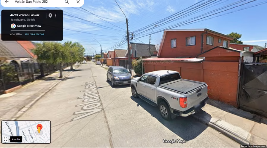 Casa esquina en Cruz del Sur Talcahuano. 115 millones. 6 dormitorios. 128 m2 construidos y recepcionados.