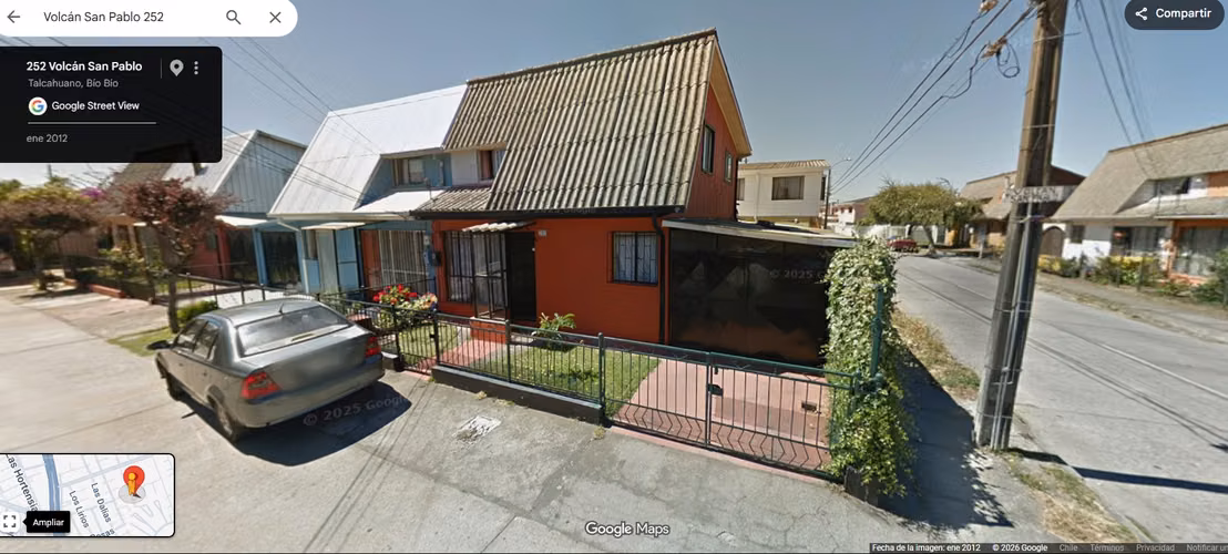 Excelente casa en Cruz del Sur Talcahuano. 115 millones. 6 dormitorios/2 baños. 128 m2 Construidos