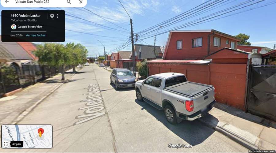 Casa esquina en Cruz del Sur Talcahuano. 115 millones. 6 dormitorios. 128 m2 construidos y recepcionados.