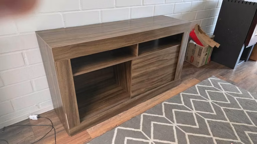 Rack TV mueble estante - Imagen 2