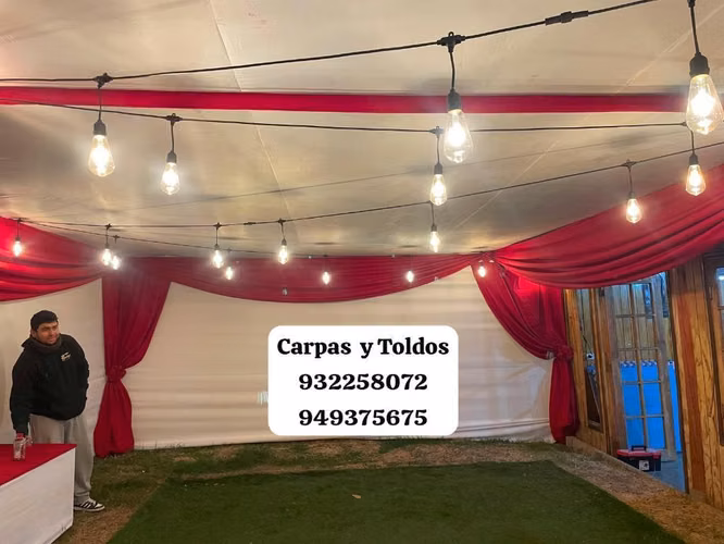 Arriendo de carpa y toldos