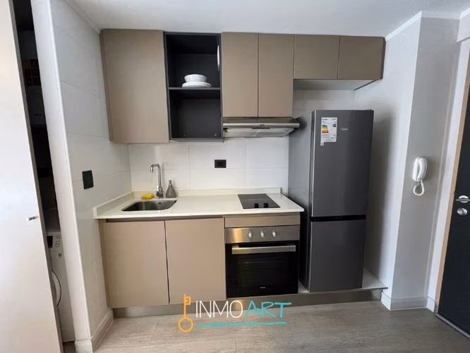 Arriendo depto Estudio amoblado 1 dorm .Edif Life, Temuco