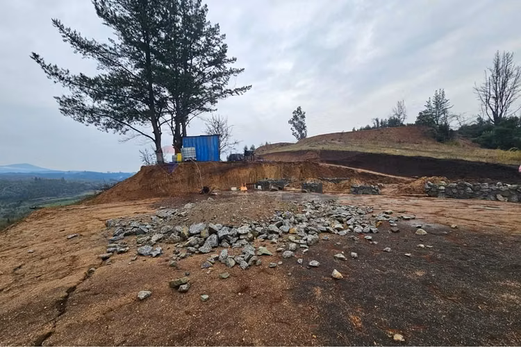 Terreno 5000 m² sta ana de baúl, quillón