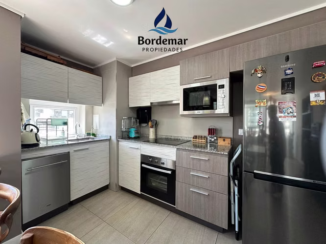 Amplio y Moderno, Departamento 3D/2B con Cocina Integrada en Costa de Montemar