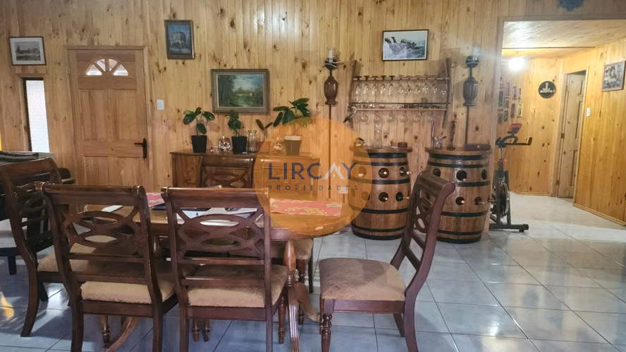 A solo 15 minutos de Talca, Parcela con Casa de 125 mts, luz y agua, todo!