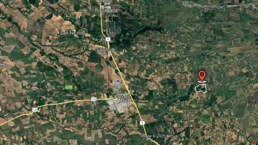 Gran Terreno en Venta muy cerca de Parral para Inversión.