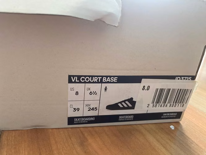 ZAPATILLAS ADIDAS MODELO VL COURT BASE NUEVAS