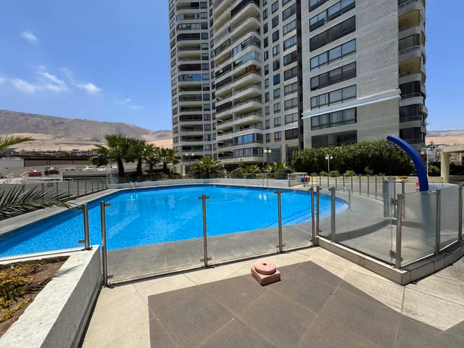 Arriendo Dpto frente al mar 1D 1B 1E