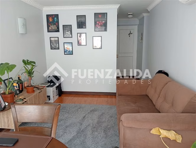 Venta departamento en Santiago 2 dormitorios, 1 baño, Moneda