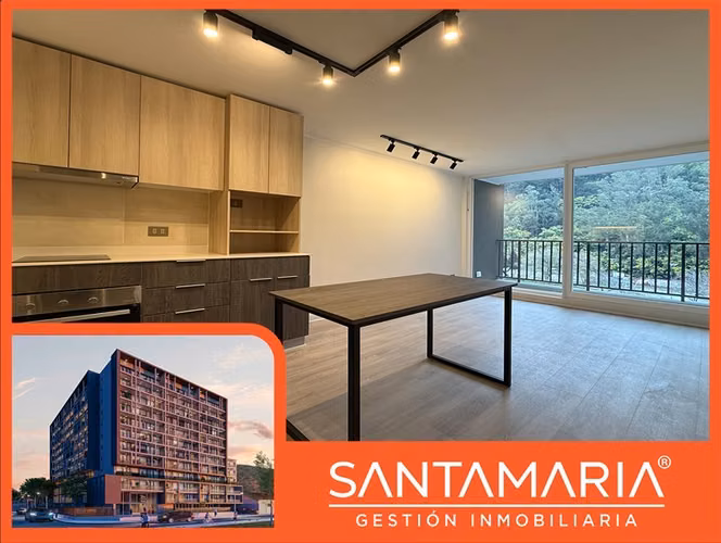 Depto. en arriendo de 1 dorm. en Salas, Concepción centro