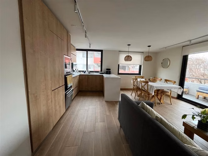 Arriendo Dpto 2D 2B Estac y Bod//Suecia con E Yañez//Prov - Imagen 2