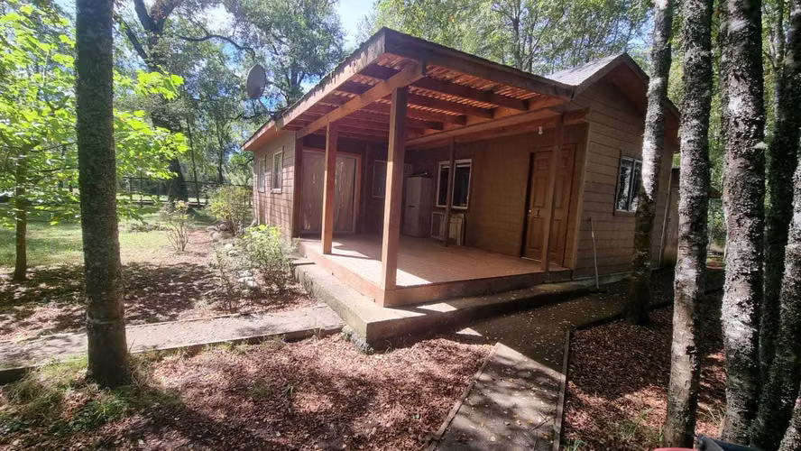 VENDO LINDA CASA EN PARCELA +CABAÑA VILLARRICA  (176292)