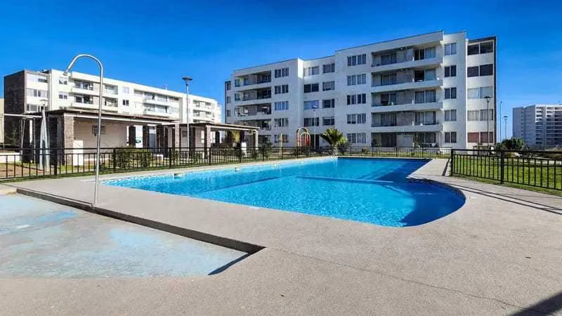 Arriendo Depto 2d/2b/1est, Av Pacifico (176298)