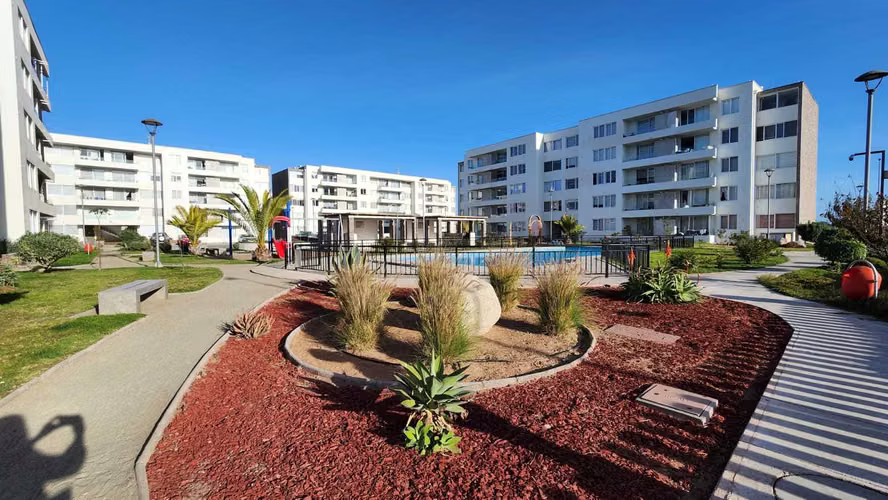 Arriendo Depto 2d/2b/1est, Av Pacifico (176298)