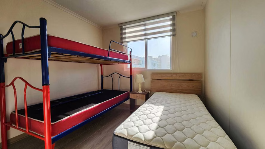 Arriendo Depto 2d/2b/1est, Av Pacifico (176298)