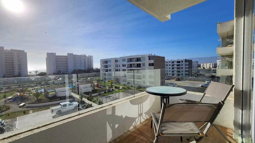 Arriendo Depto 2d/2b/1est, Av Pacifico (176298)