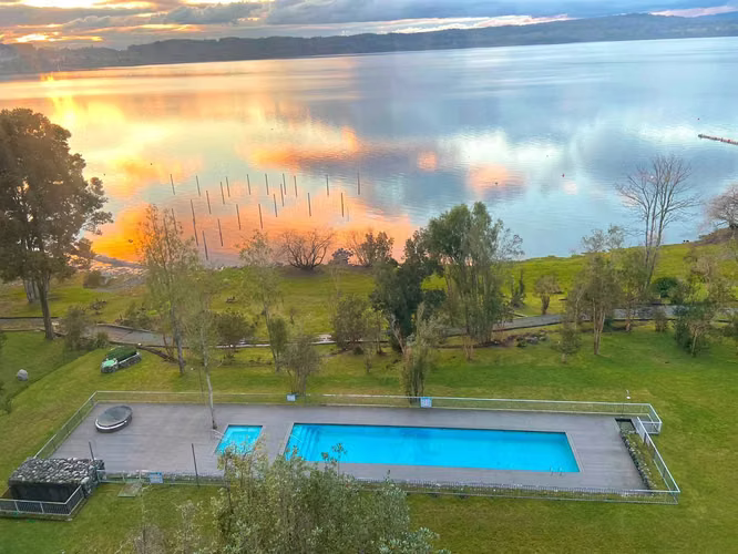 VENDO DEPARTAMENTO 2D FRENTE LAGO VILLARRICA (176306)