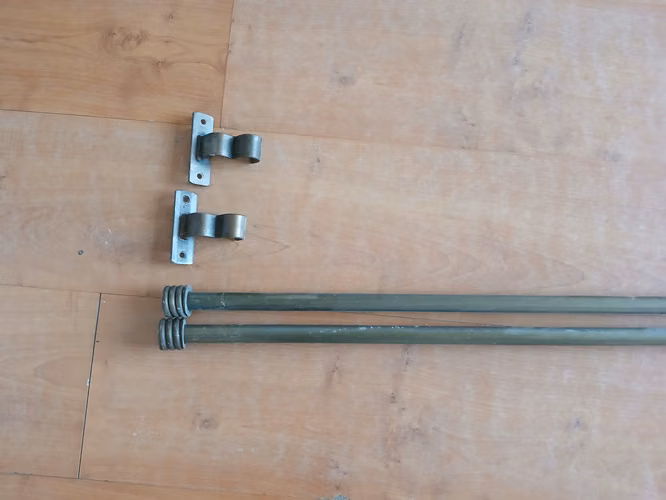 Vendo dos barras bronce