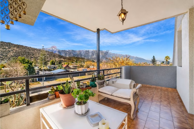 Duplex con vista a la cordillera, las condes