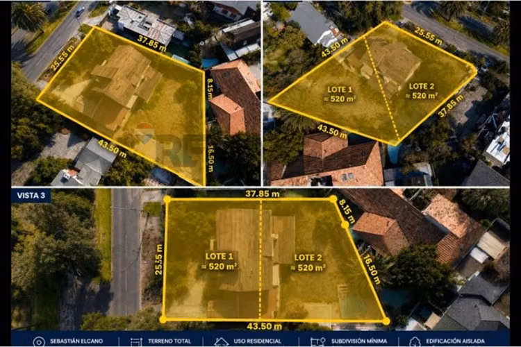 Terreno de 1.040 m² | sebastián elcano, las condes